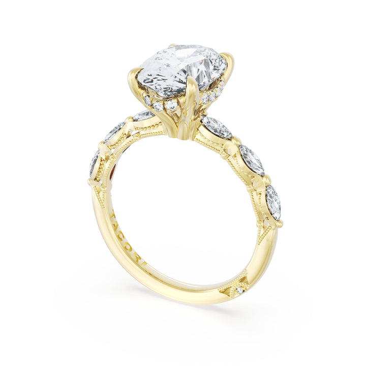 Oval Solitaire Engagement Ring