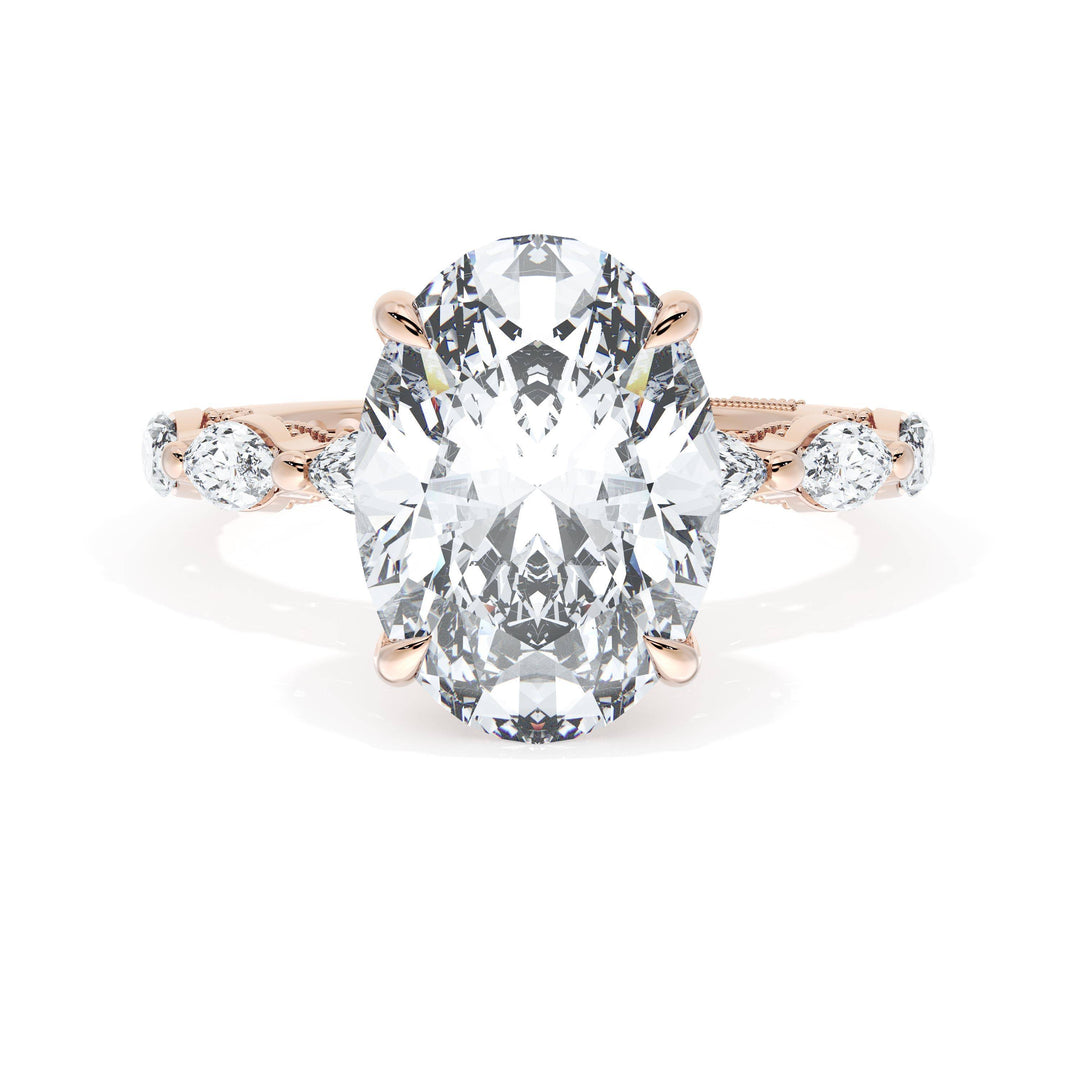 Oval Solitaire Engagement Ring