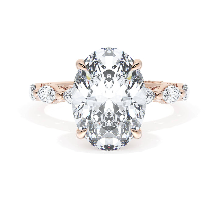 Oval Solitaire Engagement Ring