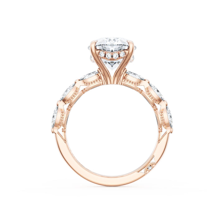 Oval Solitaire Engagement Ring