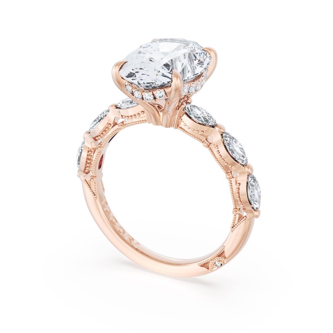 Oval Solitaire Engagement Ring