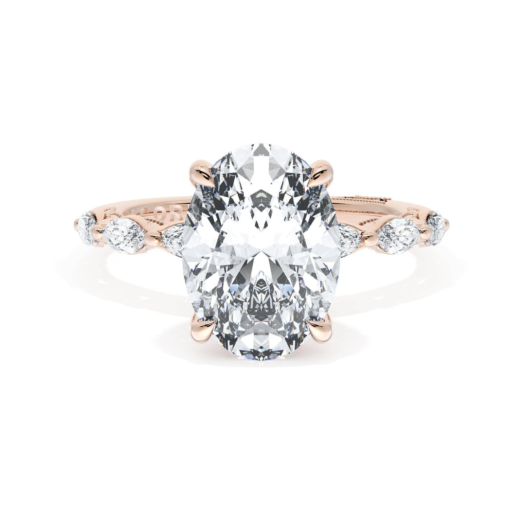 Oval Solitaire Engagement Ring