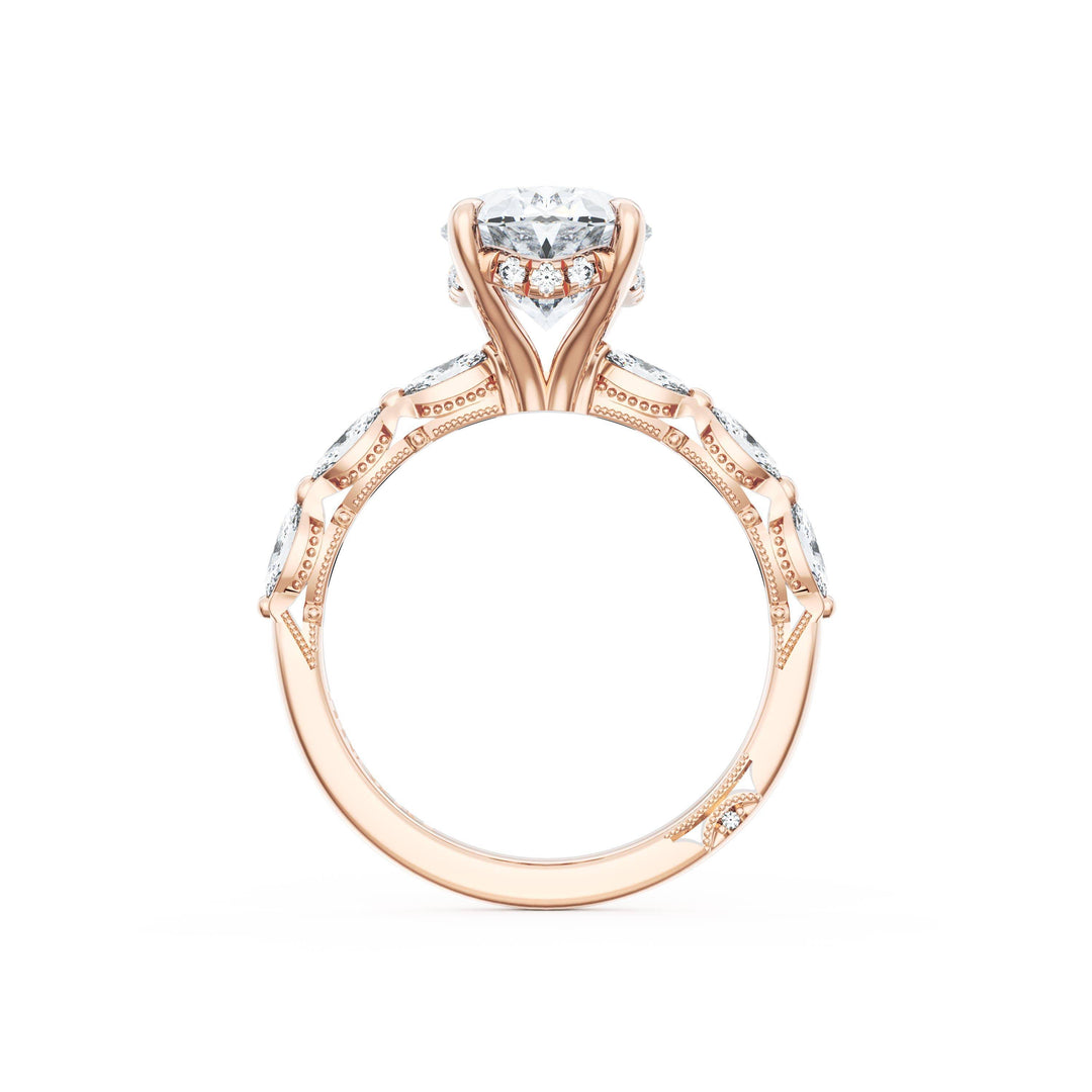 Oval Solitaire Engagement Ring