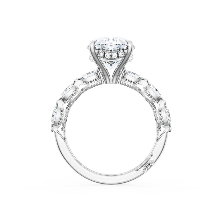 Oval Solitaire Engagement Ring