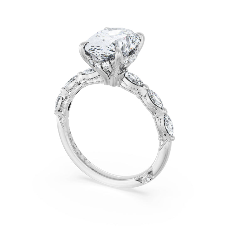 Oval Solitaire Engagement Ring