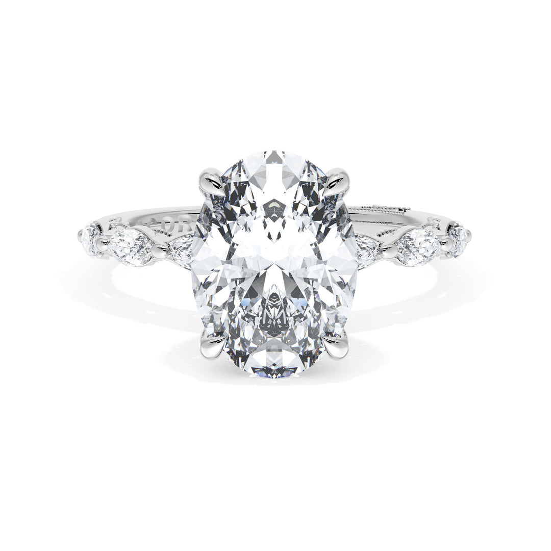 Oval Solitaire Engagement Ring