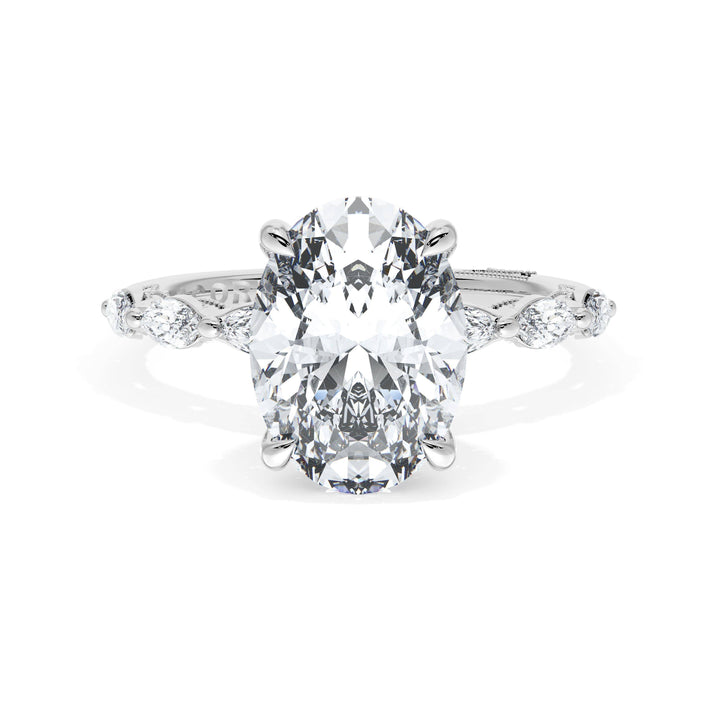 Oval Solitaire Engagement Ring