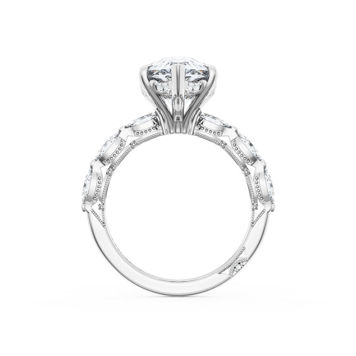 Pear Solitaire Engagement Ring