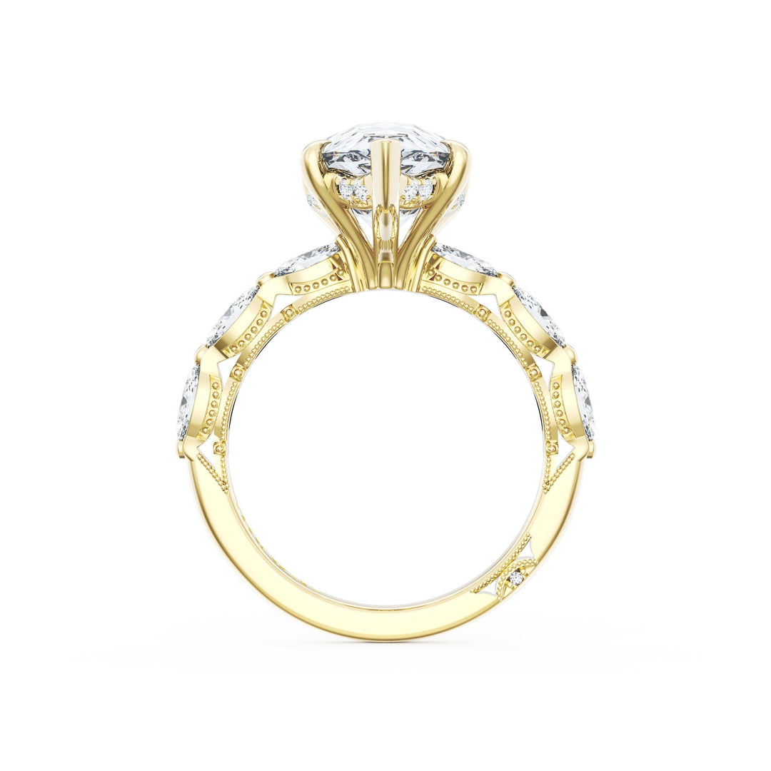 Pear Solitaire Engagement Ring