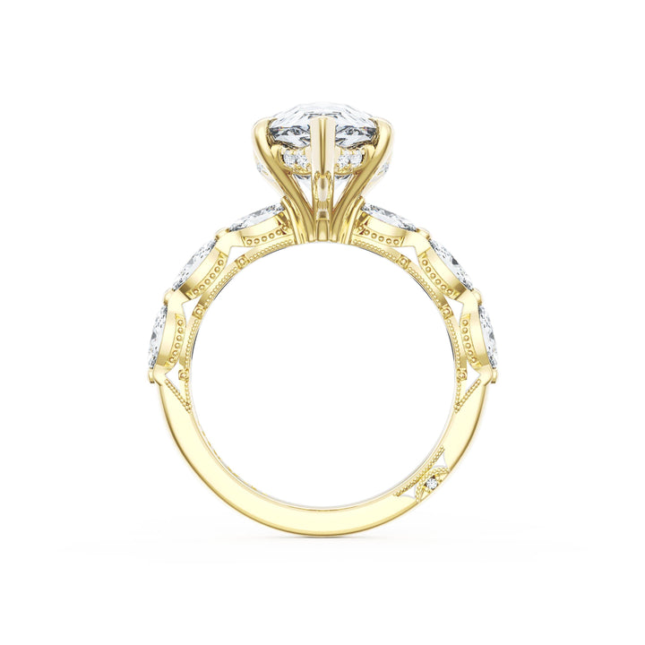 Pear Solitaire Engagement Ring