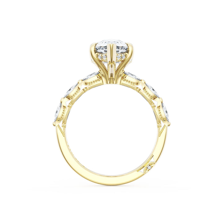 Pear Solitaire Engagement Ring