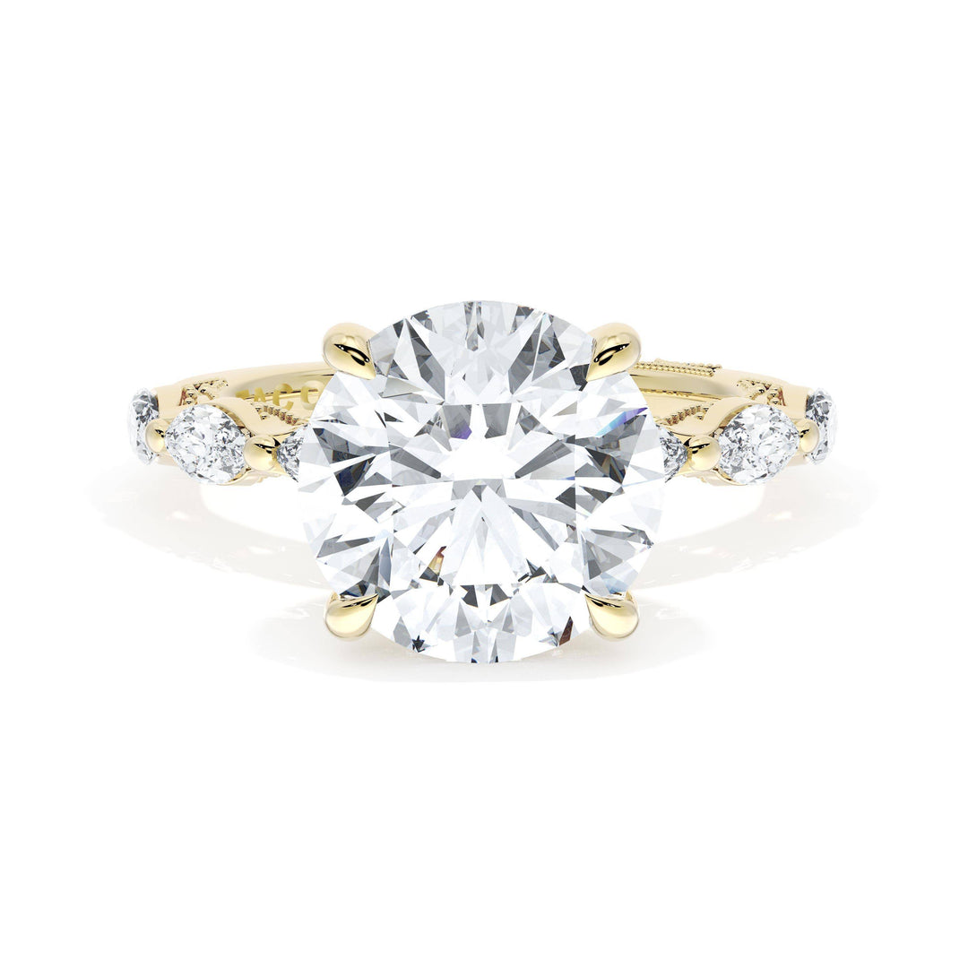 Round Solitaire Engagement Ring
