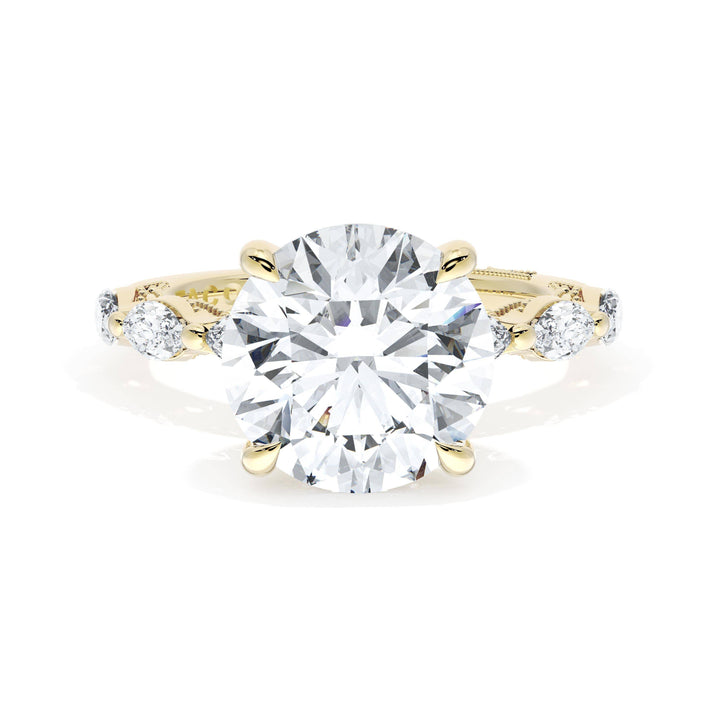 Round Solitaire Engagement Ring