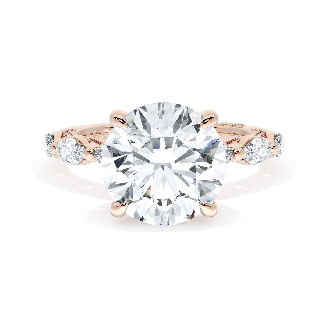 Round Solitaire Engagement Ring