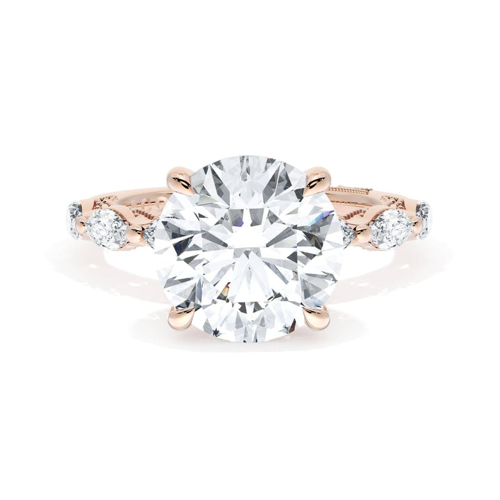 Round Solitaire Engagement Ring