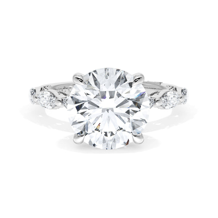 Round Solitaire Engagement Ring