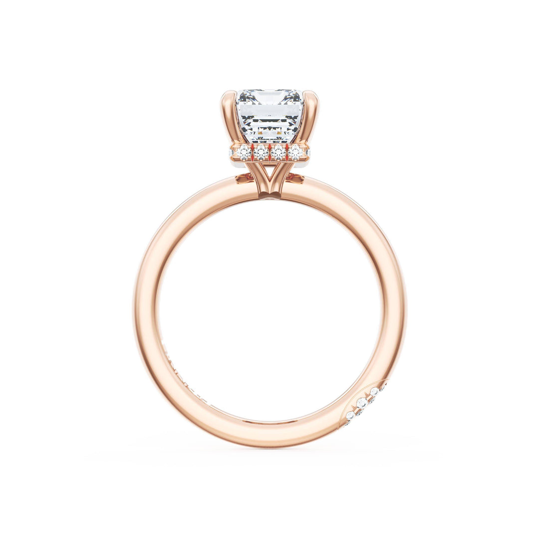 Emerald Solitaire Engagement Ring