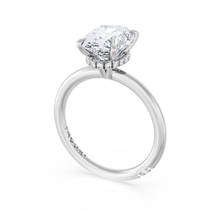 Oval Solitaire Engagement Ring