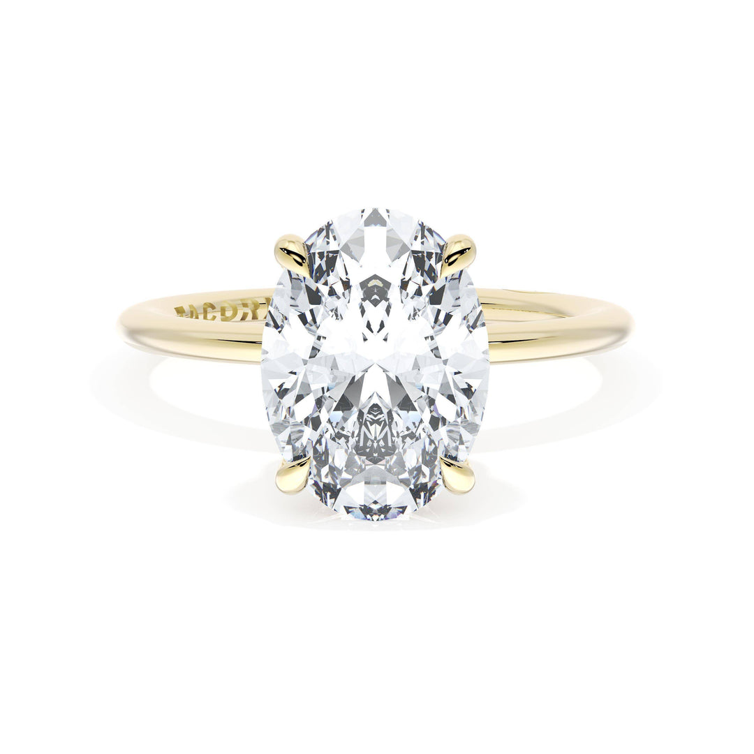 Oval Solitaire Engagement Ring