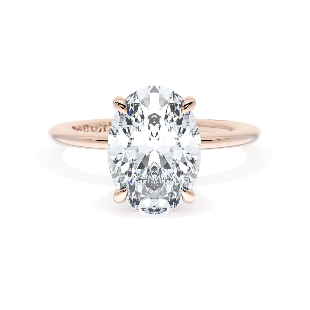 Oval Solitaire Engagement Ring