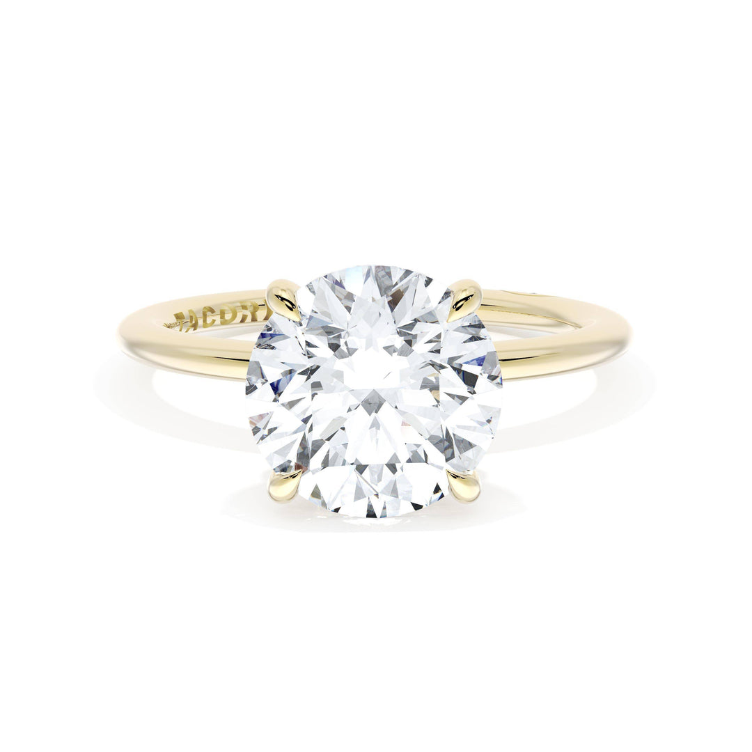 Round Solitaire Engagement Ring