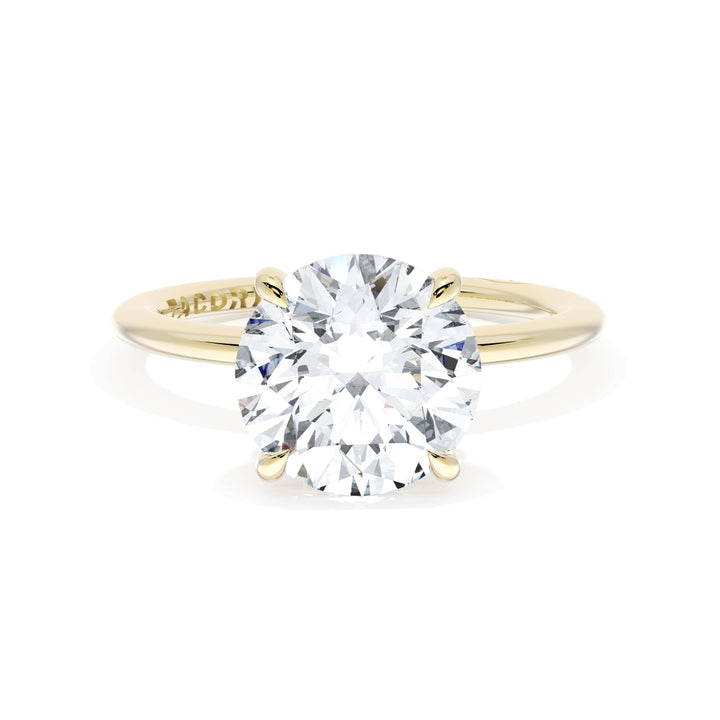 Round Solitaire Engagement Ring
