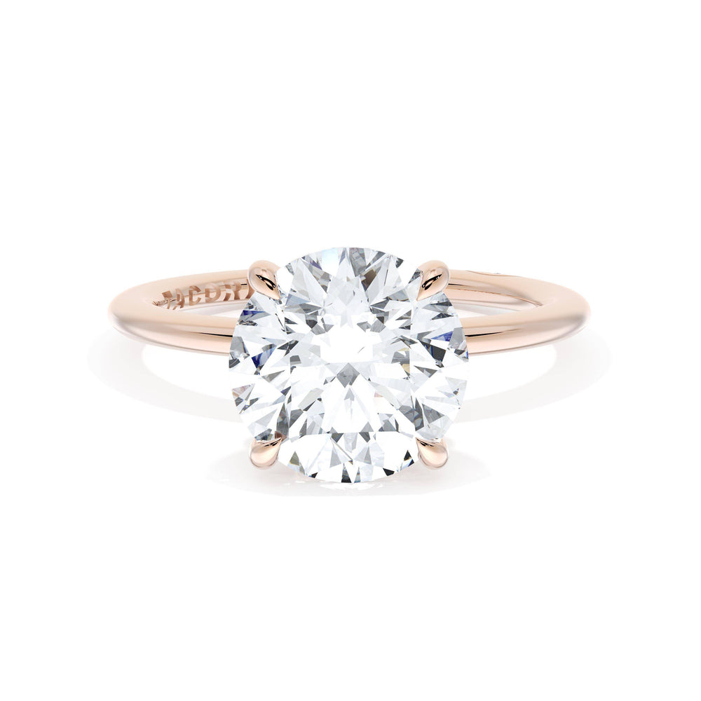 Round Solitaire Engagement Ring
