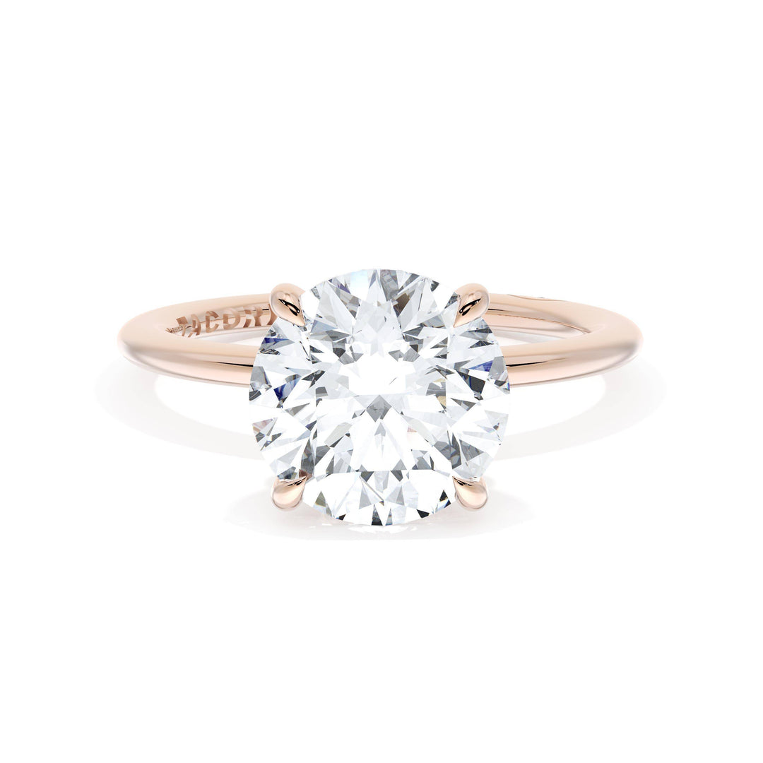 Round Solitaire Engagement Ring