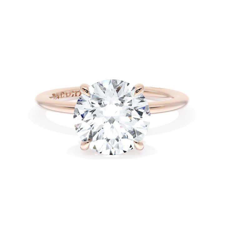 Round Solitaire Engagement Ring