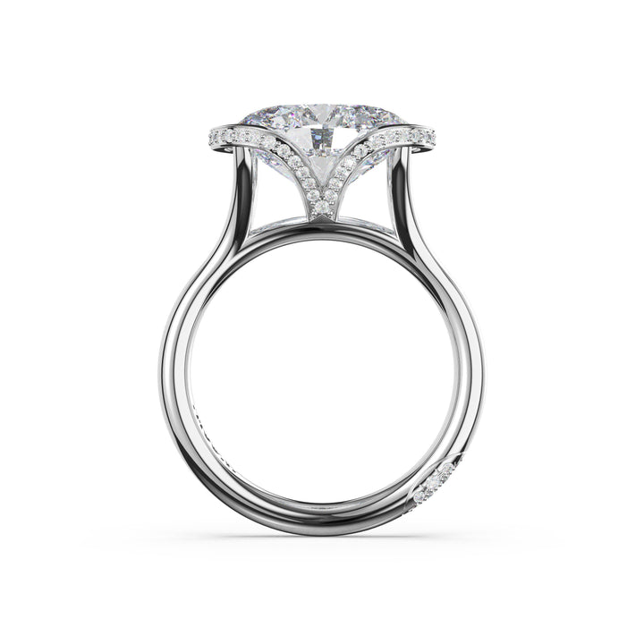 Oval Solitaire Engagement Ring