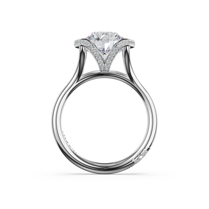 Round Solitaire Engagement Ring
