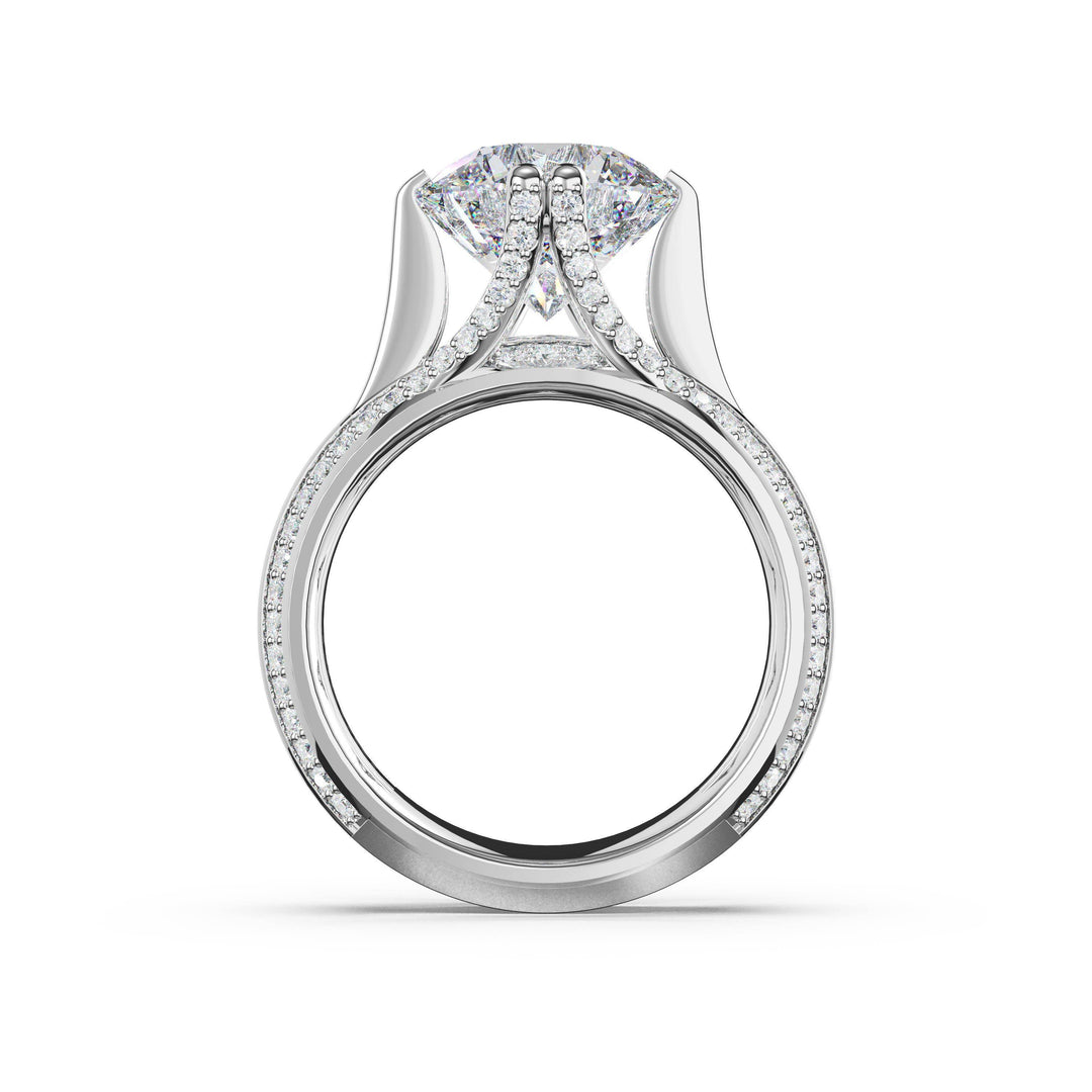 Round Solitaire Engagement Ring