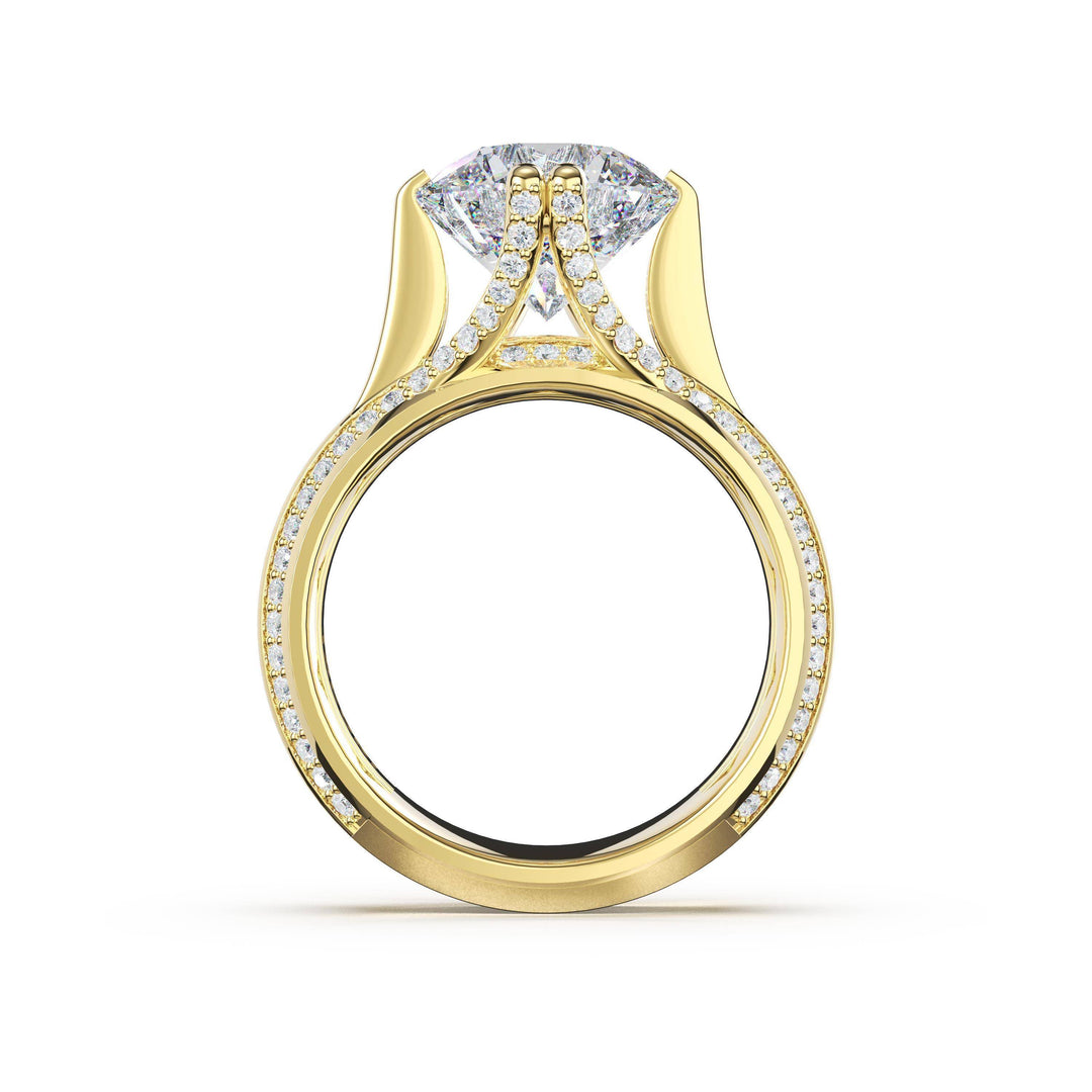 Round Solitaire Engagement Ring
