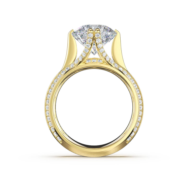 Round Solitaire Engagement Ring