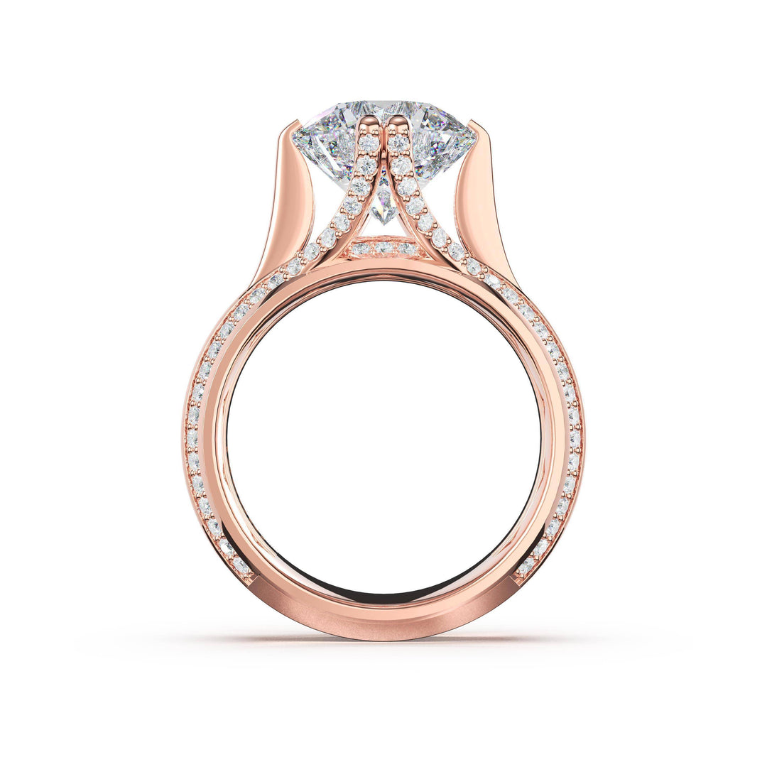 Round Solitaire Engagement Ring