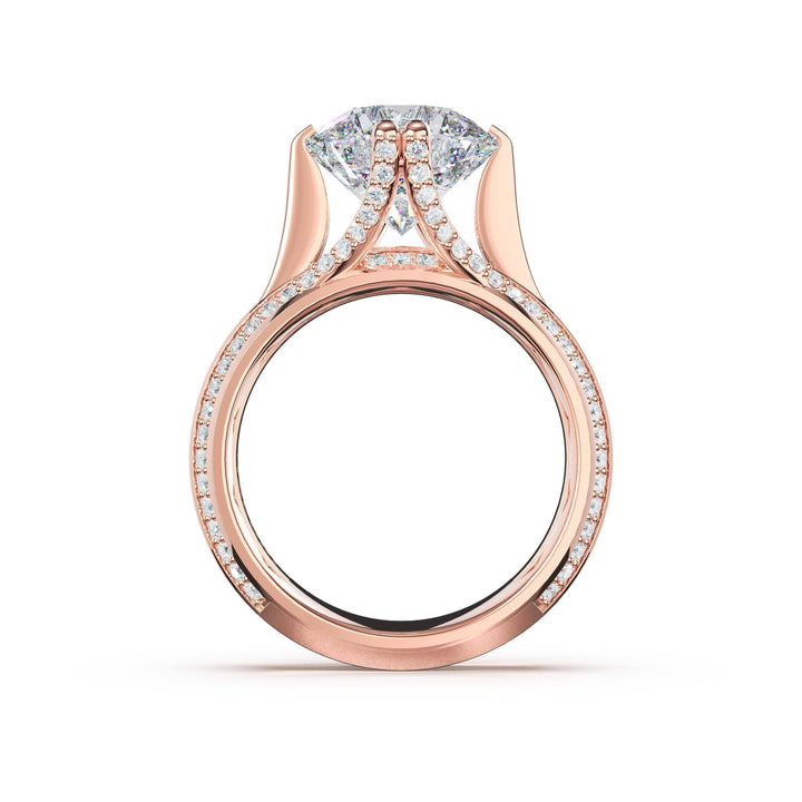 Round Solitaire Engagement Ring