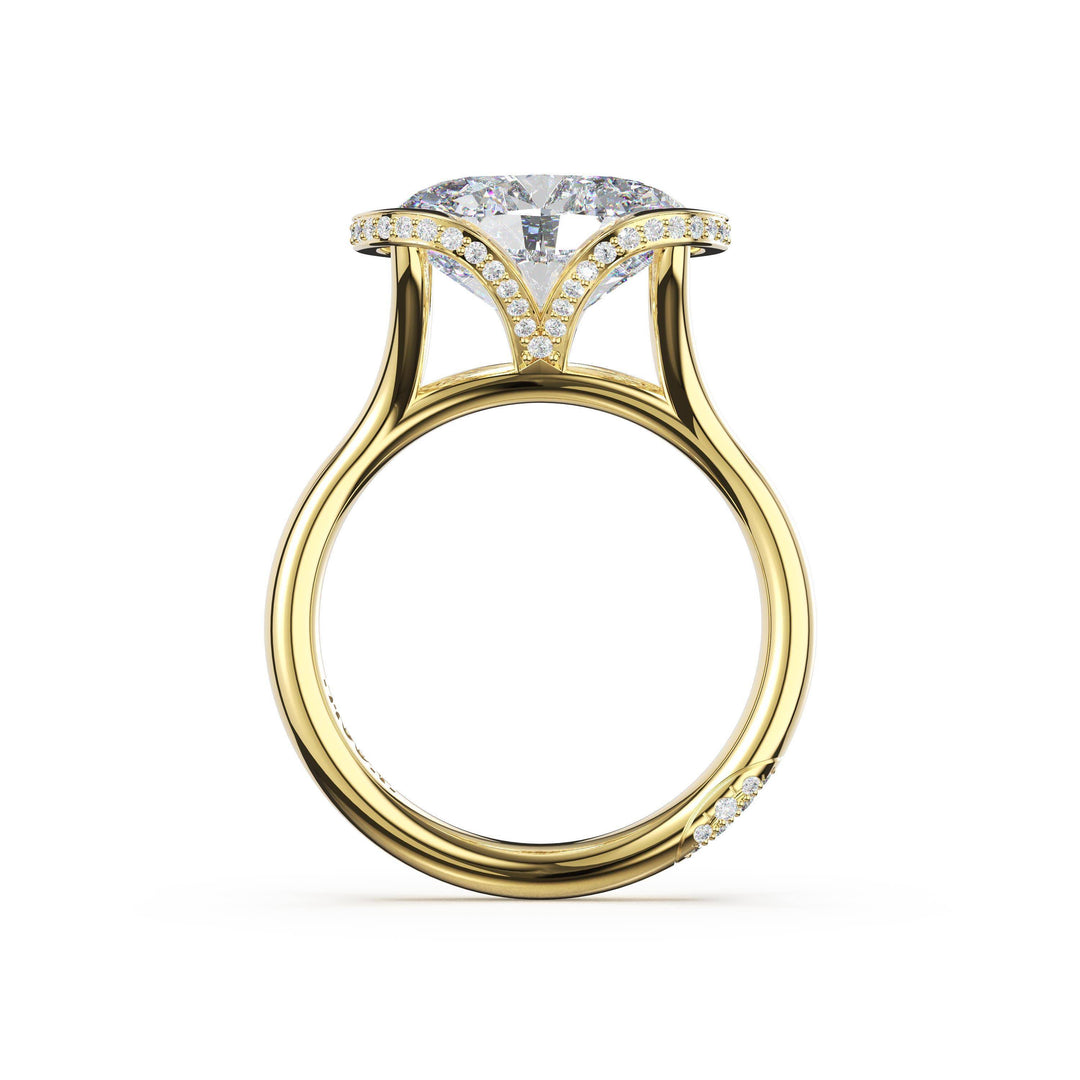 Oval Solitaire Engagement Ring
