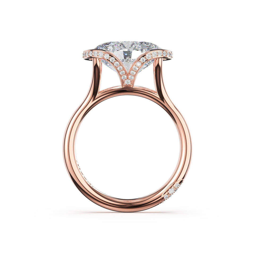 Oval Solitaire Engagement Ring