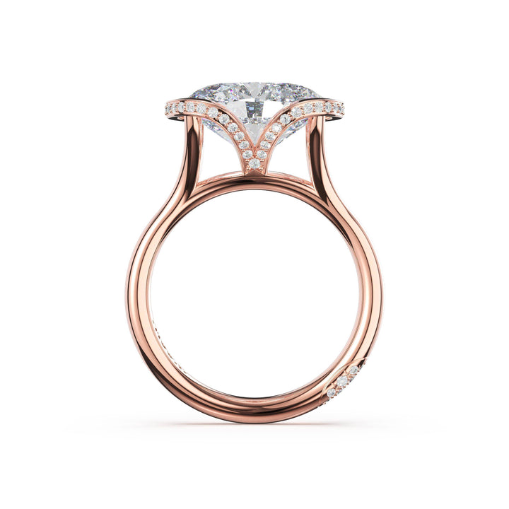 Oval Solitaire Engagement Ring