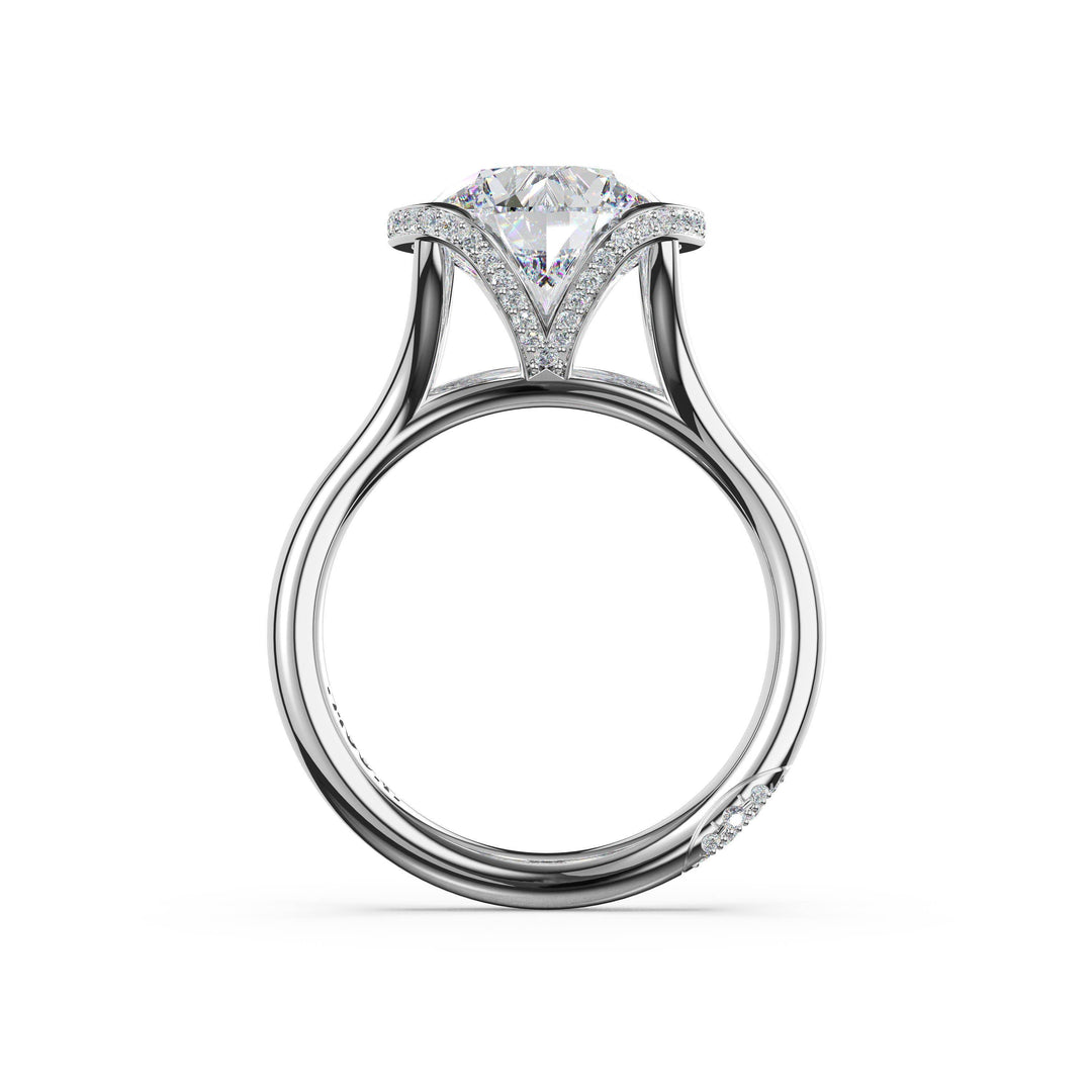 Round Solitaire Engagement Ring