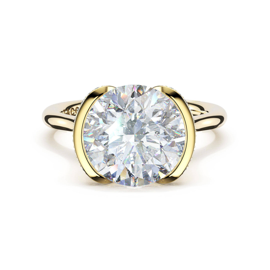 Round Solitaire Engagement Ring