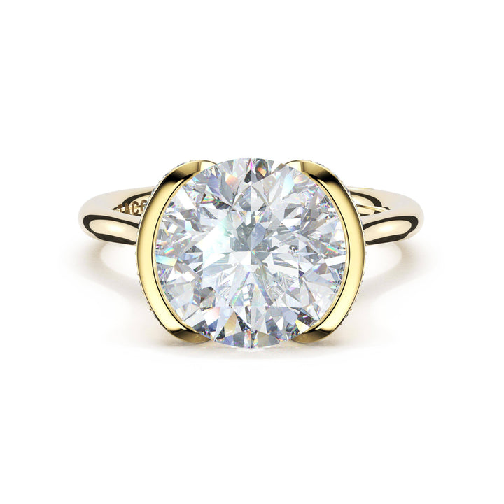 Round Solitaire Engagement Ring