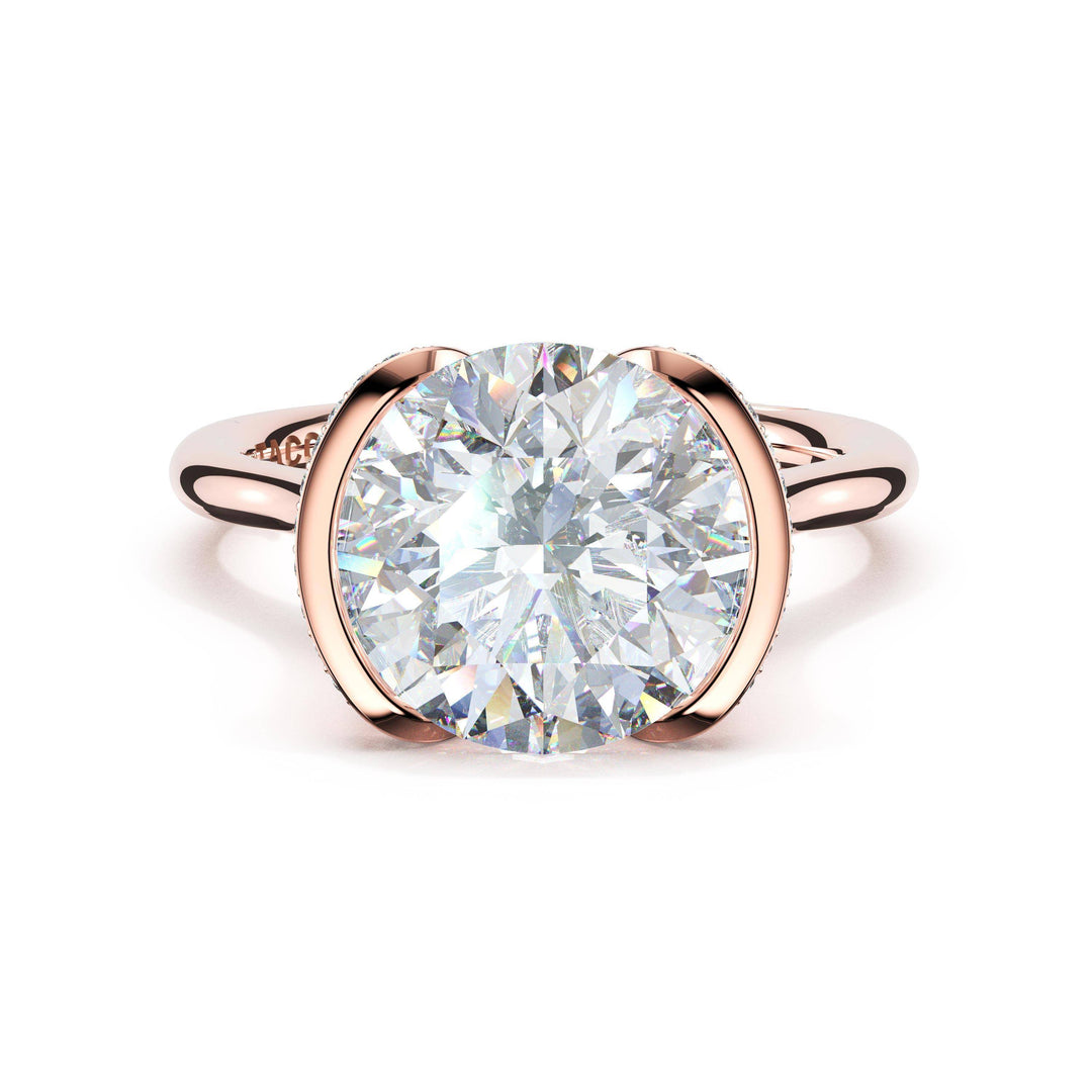Round Solitaire Engagement Ring