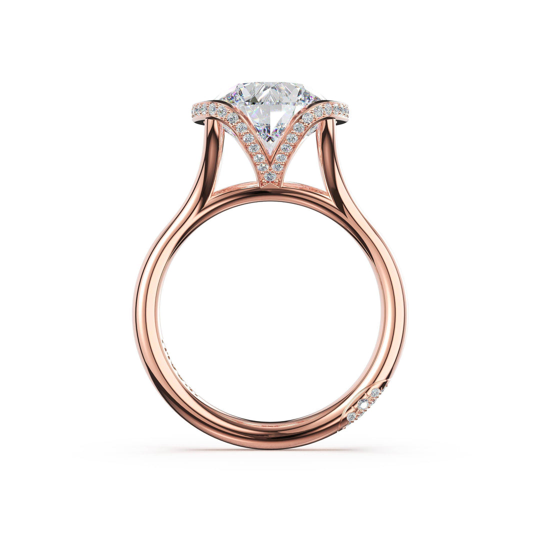 Round Solitaire Engagement Ring