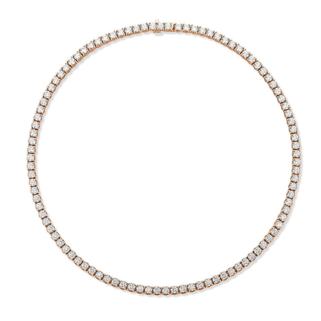 Riviera Necklace in 18kt Rose Gold