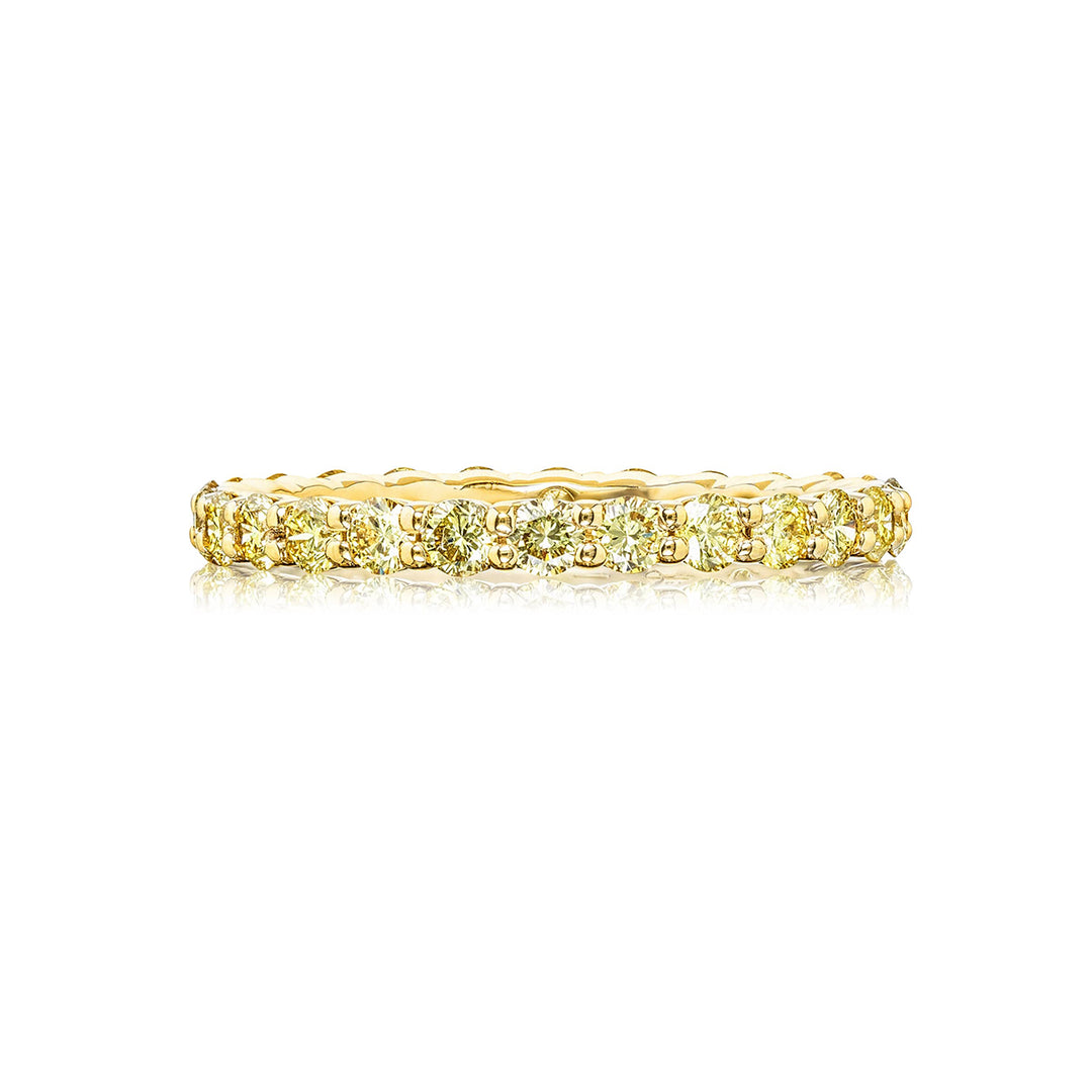 Fancy Yellow Diamond Eternity Band 1.11 ctw. 18KY Gold