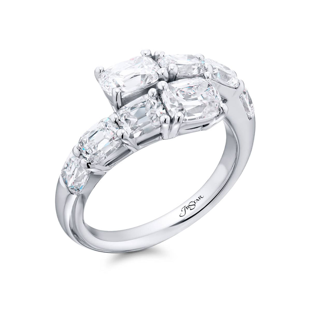 Platinum Vintage Diamond Twogether Ring