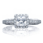 Princess Bloom Engagement Ring