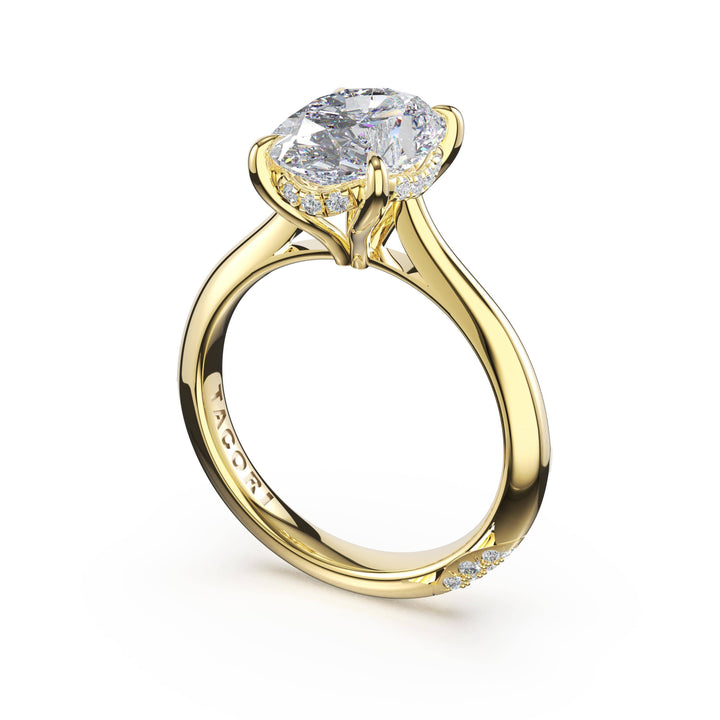 Oval Solitaire Engagement Ring