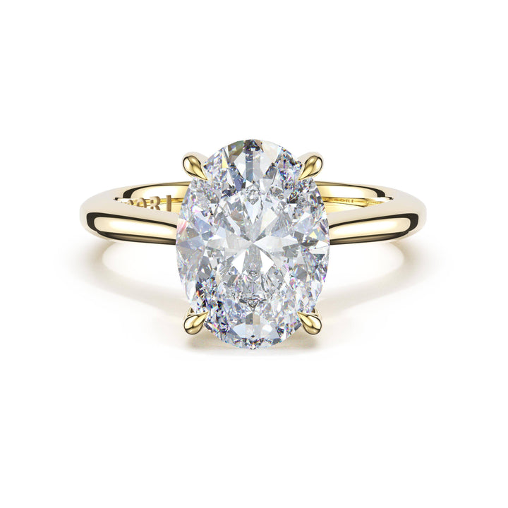Oval Solitaire Engagement Ring